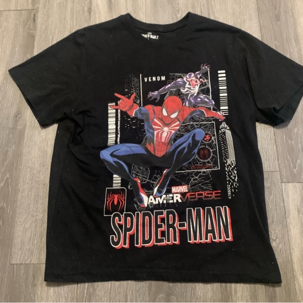 Marvel Black Spider-Man Venom Tee